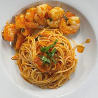 Spaghetti Con Gamberi